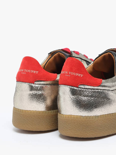 Sneakers Solveig Uit Leder Maison toufet Veelkleurig women CO33197C ander zicht 3